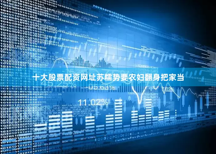 十大股票配资网址苏糯势要农妇翻身把家当